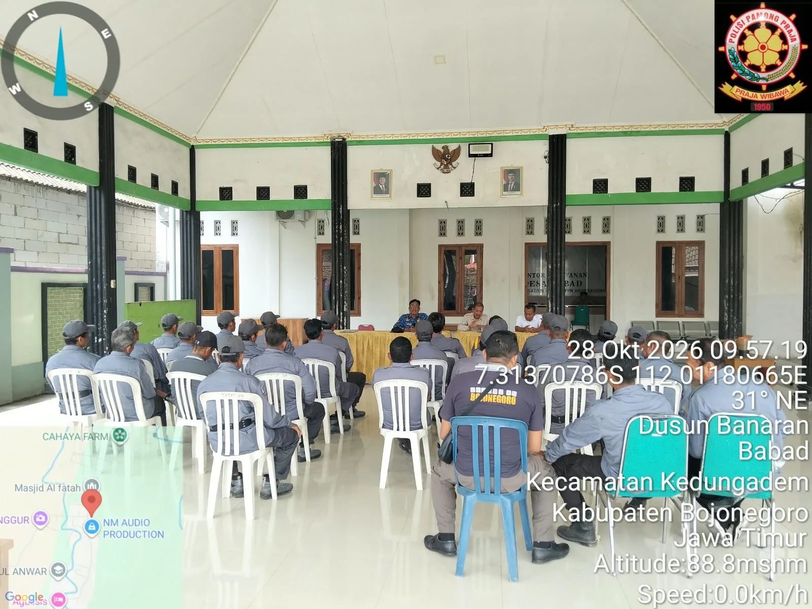 Pembinaan Linmas dan Pembuatan KTA di Desa Babat dan Desa Geger (2)