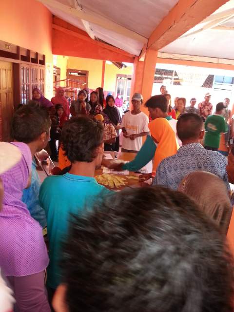 Pencairan Dana PSKS di Kecamatan Kedungadem