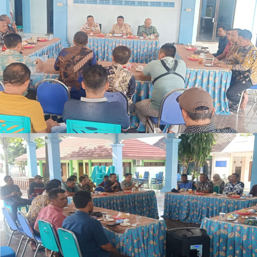 Rapat Koordinasi terkait percepatan pelaksanaan program kegiatan di desa