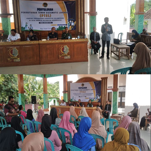 Sosialisasi PTSL di Desa Drokilo Kecamatan Kedungadem