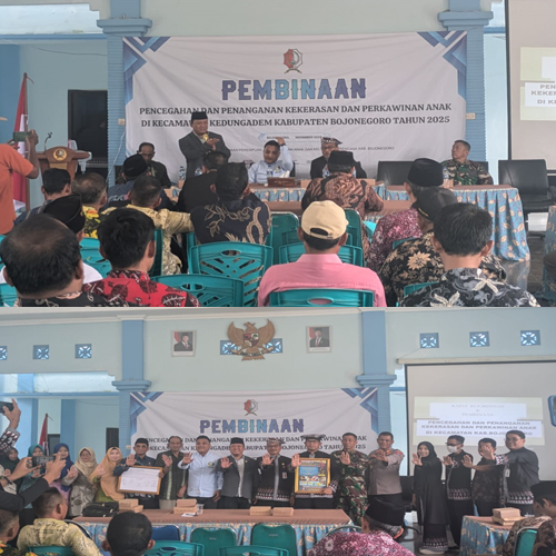 Sosialisasi Pencegahan Kekerasan dan Perkawinan Anak di Kecamatan Kedungadem