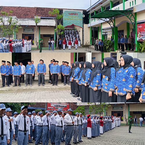 Upacara memperingati Hari Pahlawan Nasional 2025 Kecamatan Kedungadem