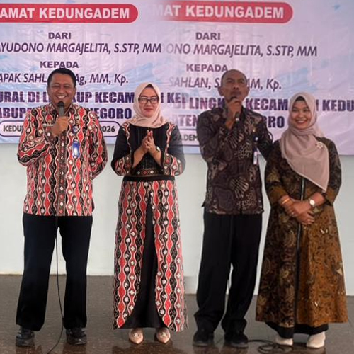 Pamit Kenal Camat Kedungadem