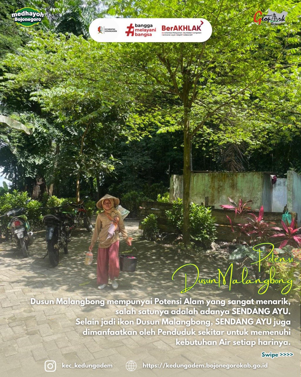 Dusun Malangbong dan Keindahan Sendang Ayu sebagai Potensi Alam Desa Panjang