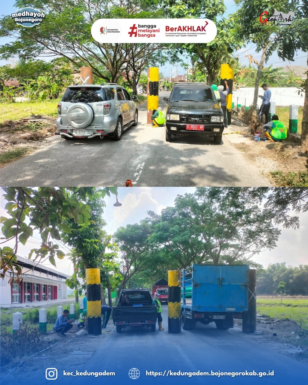 Koordinasi Tindak Lanjut Usulan Pemasangan Portal Jalan Raya Desa Kesongo