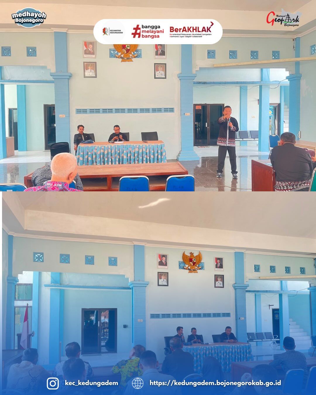Rapat Dinas Perangkat Desa Kasi Pelayanan, Kasi Pemerintahan, dan Kasi Kesejahteraan