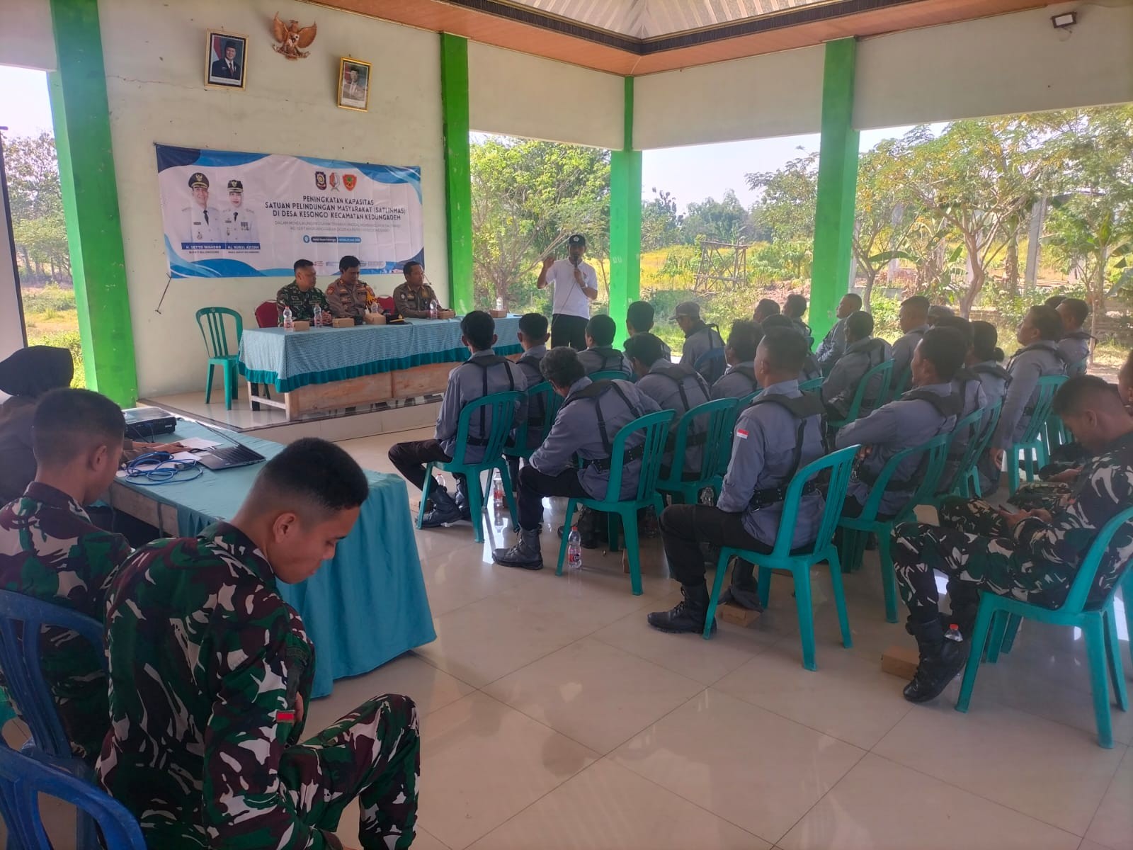 Peningkatan Kapasitas Satlinmas Desa Kesongo