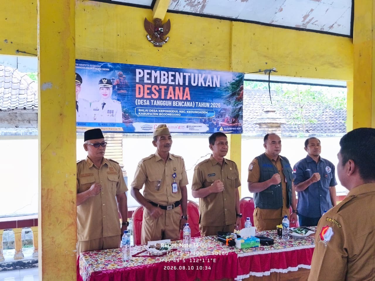 Pembentukan DESTANA Tahun 2026 Kecamatan Kedungadem Digelar di Desa Kepohkidul