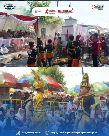 Semarak Karnaval SD/MI Kecamatan Kedungadem Bertema Perjuangan