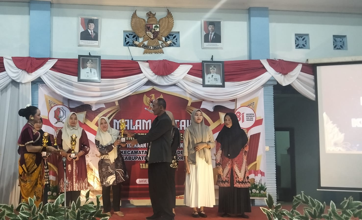 Malam Puncak HUT RI ke-81 Kecamatan Kedungadem Meriahkan Semangat Kemerdekaan