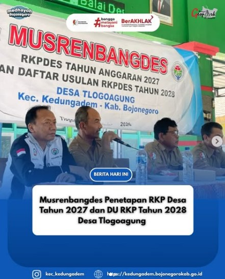 Musrenbangdes Desa Tlogoagung
