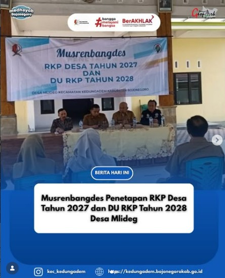 Musrenbangdes Desa Mlideg