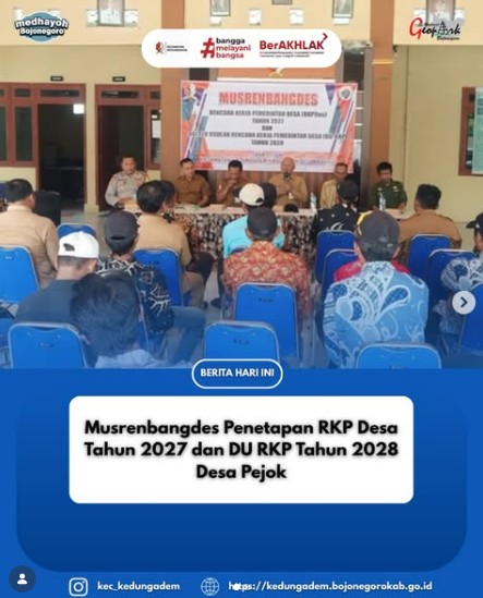 Musrenbangdes Desa Pejok