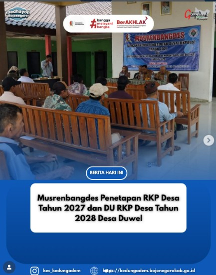 Musrenbangdes Desa Duwel