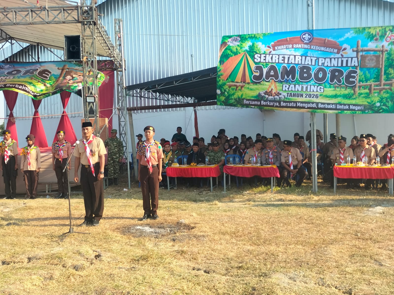 Upacara Pembukaan Jambore Ranting Tahun 2026