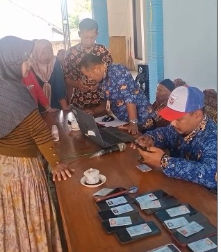 Pelaksanaan Kegiatan Aktivasi IKD & PERLINSOS di Desa Sidomulyo
