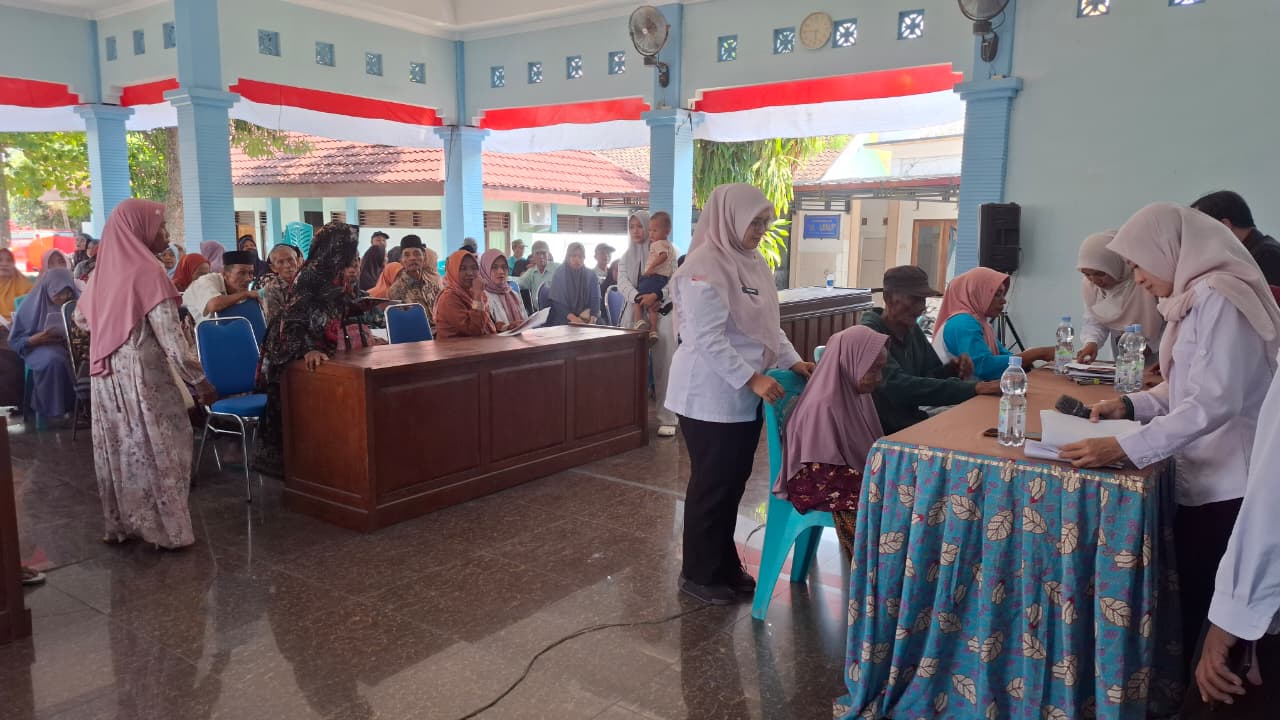 Penyaluran JSLUD/PKH Plus Tahap III Tahun 2026 di Kecamatan Kedungadem