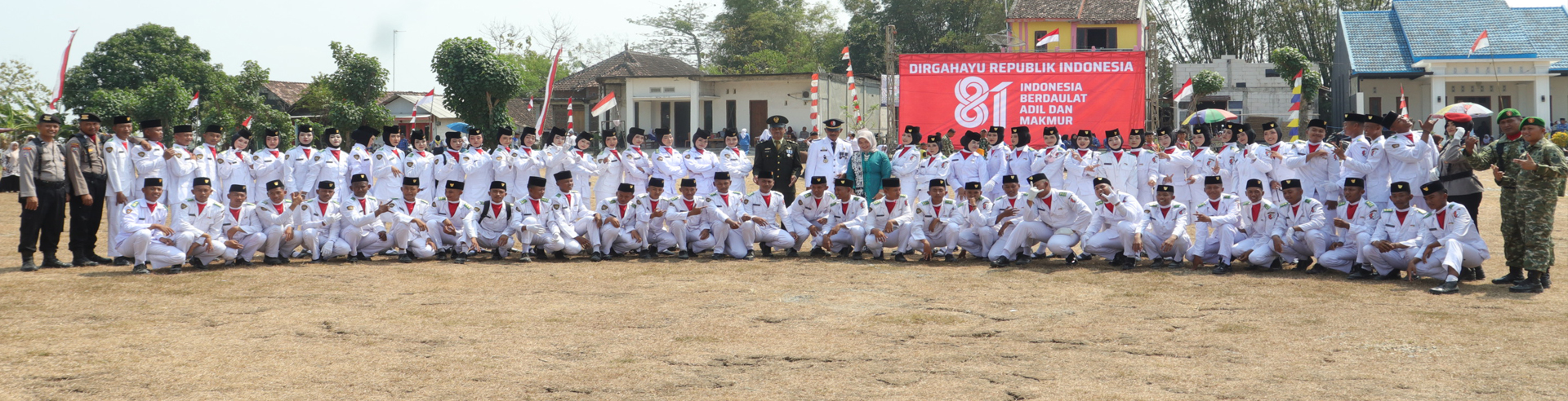 UPACARA HUT RI 81<BR>Lapangan Kecamatan Kedungadem